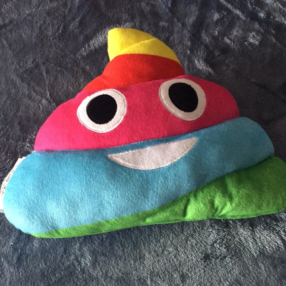 Rainbow poop emoji EUC - Picture 1 of 5